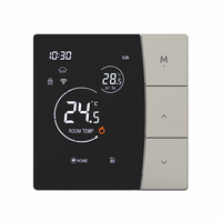 Termostato Inteligente de Pared con Nuevo Diseño, Control de Temperatura por Aplicación Tuya, Ahorro de Energía para el Hogar, Fácil Operación