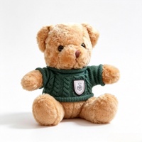 Boneka Beruang Bordir Custom Murah Grosir dengan Isian Kapas PP, Boneka Hewan Super Lembut, Harga Pabrik