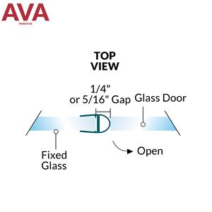 Bande d'étanchéité d'ampoule en vinyle transparent moderne pour salle <span class=keywords><strong>de</strong></span> bain PC <span class=keywords><strong>joint</strong></span> inférieur <span class=keywords><strong>de</strong></span> <span class=keywords><strong>porte</strong></span> <span class=keywords><strong>de</strong></span> <span class=keywords><strong>douche</strong></span> pour <span class=keywords><strong>porte</strong></span> en verre bande d'étanchéité en plastique - Product Image 4
