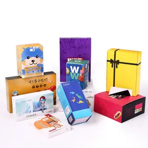 Customize Mixed Color Packaging Design Cardboard Carton Color Printed Box