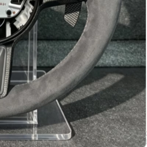 Volante Deportivo de Fibra de Carbono Alcantara para <span class=keywords><strong>Porsche</strong></span> 718 991 992 Macan Panamera Cayenne <span class=keywords><strong>Taycan</strong></span>, Mejora del Interior - Product Image 6