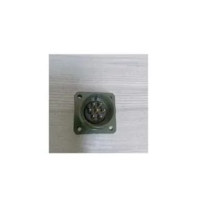 New MS3102R16S-1P Connector box receptacle class r size 16s 7 #16 solder pin contact olive drab Good price in stock
