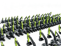 Marque mondiale renommée de machines de terrassement, Excavatrice sur chenilles électrique ZE550GES de 53,5 tonnes, double mode, climatisation
