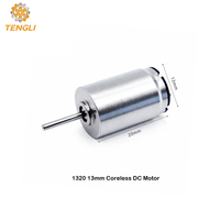 Moteur CC sans balais Tenli 1320, 13 mm, 12 V, 30 000 tr/min, aimant permanent, léger, pour applications OEM médicales et dentaires