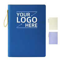 Carnet de notes A5 avec reliure thermique, impression de logo personnalisée, pratique, détachable, reliure à feuilles mobiles, planificateur, couverture rigide en cuir