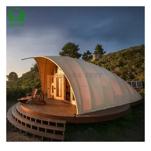 2021 neues Design 10*14m wasserdichte Glamping Luxus Safari Wüste Hotel Resort Haus Zelte im Freien