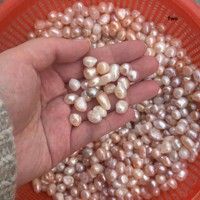 Perles d'eau douce naturelles de qualité médicale, non percées, en vrac, non-nucléées, matière première en poudre de perle, pour offrandes de mandala bouddhiste, vente en gros