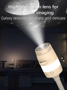 Mini Proyector de Estrellas USB Bolong, Luz Nocturna LED con 13 Efectos, Rotación de 360°, para Decoración de Habitaciones Infantiles - Product Image 4