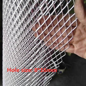 יריעת מתכת מתרחבת מחוררת מפלדת אל-חלד 304 בצורת יהלום, במידות 4X8, <span class=keywords><strong>5X10</strong></span>, 14, 18, 19 גייג', עם שירות חיתוך. - Product Image 5