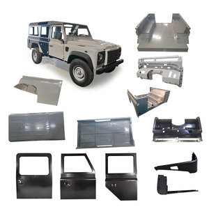 Campana De Pared Land Rover Defender Fundición Hierro - Decoración Vintage, Marrón Antiguo, 34x15x24 Cm