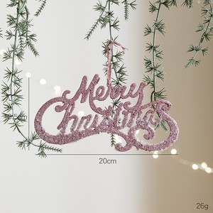 Pendentif créatif à paillettes et sequins pour Noël, motif couronne de Noël, idéal pour décorer l'arbre de Noël (DIY) - Grande Vente - Product Image 5