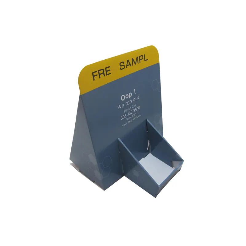 कस्टम शेल्फ तैयार बॉक्स आंसू दूर पैकेजिंग प्रदर्शन बक्से Foldable कागज कार्डबोर्ड काउंटर प्रदर्शन बॉक्स