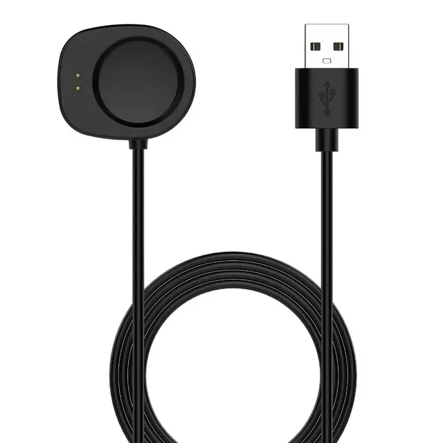 New 1M USB Charging Cable Fast Charging Smart Dock Charger Adapter Watch Accessories Watch Power Charge Wire for Amazfit Balance