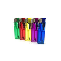 Briquet moderne, flamme réglable, rechargeable, en plastique, pour cigarettes ou comme cadeau