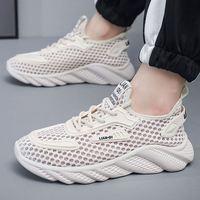 Chaussures de sport décontractées pour hommes, tendance été, respirantes, légères, confortables, en maille