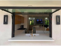 Fenêtres à persiennes modernes en aluminium à double vitrage 6063-T6, à rupture de pont thermique, avec protection UV, auvent réglable et puits de lumière.