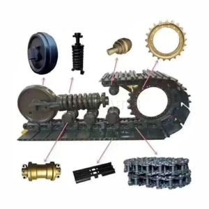 חלקי תחתית איכותיים למחפרים, שרשרת זחל, חוליה לזחל, נעל זחל, גלגל שיניים, מכלול גלגל שיניים עבור מחפרי קובלקו - Product Image 3