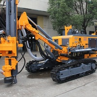 Foreuse hydraulique sur chenilles portable Kaishan, puissance élevée, efficace pour le forage de puits d'eau, les travaux miniers et la construction