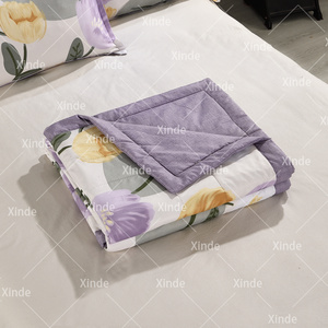 Offre Spéciale été couettes ensembles <span class=keywords><strong>de</strong></span> literie été refroidisseur couette pour dormeurs chauds refroidisseur couette léger été coton lin - Product Image 2