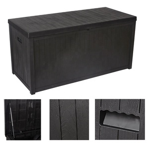 Khay Mây Ngoài Trời Hộp Đựng Đồ Sân Vườn Lớn Bằng Nhựa 460L - Product Image 4