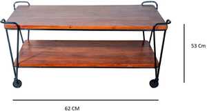 Estante de madera Rectangular de alta calidad Construcción de madera maciza adecuada para almacenamiento de oficina y configuración de muebles para el hogar - Product Image 2