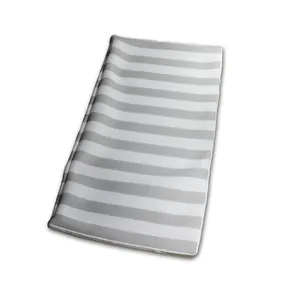 The grey stripe Japanese style tatami mat floor mattress single bed thin mat summer cooling