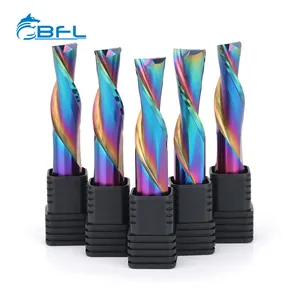 BFL Solid Carbide 2 Flute CNC Router Bits Flat End Mill Cutter