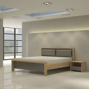 Marco de muebles de madera nórdica <span class=keywords><strong>con</strong></span> cajones en el pecho <span class=keywords><strong>Cama</strong></span> <span class=keywords><strong>doble</strong></span> tamaño Queen - Product Image 1