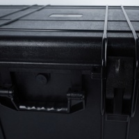 Valise rigide personnalisée de couleur, étanche, haute résistance aux chocs, avec mousse cubique intégrée, pour le rangement d'outils en plastique
