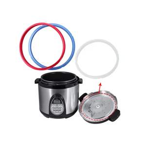 Junta de goma de silicona para olla a presión resistente al calor, segura para alimentos, evita fugas, garantiza una cocina eficiente y una comida perfecta - Product Image 1