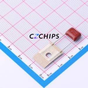 Condensador de película L22E104KJ5B0095070040EOJ, componente de montaje en orificio (THT), paso de 7.5mm, 100nF, 10%, 250V, poliéster metalizado - Product Image 1