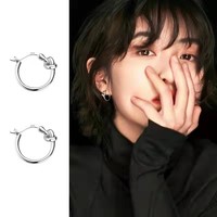 에이다 주얼리 즉시 배송 가능 최소 주문 수량 1개 여성용 금도금 S925 스털링 실버 여성용 트위스트 매듭 귀걸이
