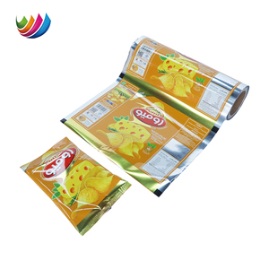 Pellicola in Rotolo Personalizzata in Plastica Laminata per Confezionamento di Biscotti, Snack Soffiati, Chips di Banana, Chips Fotografiche e Sacchetti per Snack - Product Image 2