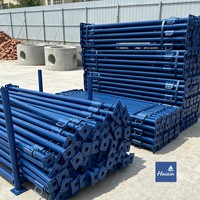 Vente directe usine – Fabriqué en Chine – Étai métallique Q235 pour construction de métros, télescopique, galvanisé, personnalisable