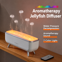 Diffuseur d'huiles essentielles intelligent avec mode de diffusion activé par la voix, télécommande et deux réglages de minuterie pour la chambre, le bureau et le studio
