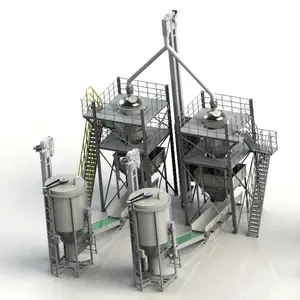 Yüksek kaliteli otomatik pirinç fabrikası bitki çeltik/pirinç parboiling makinesi/pirinç beyazlatma makinesi