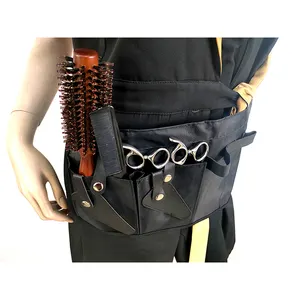 Custom Canvas Barber Waist Apron Hair Stylist Tool Belt Holder Hairdresser Waist Bag