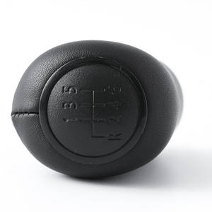 Pomo de palanca de cambios para Mercedes-Benz W639 VITO, 6 velocidades, diseño ergonómico de plástico PU negro - Product Image 1