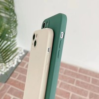 Étui de téléphone portable à couleur unie pour Iphone, housse pour 8P, 8G, X, XR, XS Max, prix d'usine
