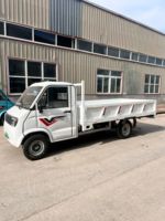 Nouveau véhicule utilitaire électrique à quatre roues, fourgonnette de fret à une rangée de sièges, pick-up, moteur 1.5kW, design élégant, entièrement fermé, 160PS