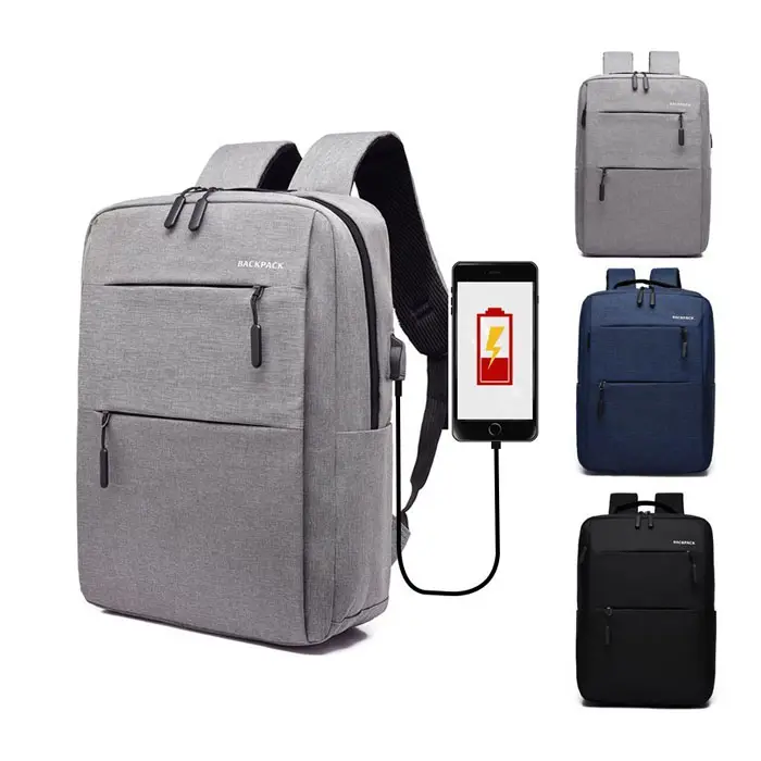 Factory custom Woman computer travel bag teenager Waterproof 15.6 Inch USB Charging nylon Notebook Business Laptop Backpack