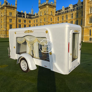 Cercueil-charrette funéraire de luxe de style anglais, remorquée par des chevaux, par un fabricant nigérian – Élégante carrosse-funeur à chevaux - Product Image 5