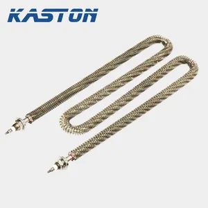 220v 750w U W Straight Type Stainless Steel Coil Electric Air Heating Elements Tubular Finned Heater