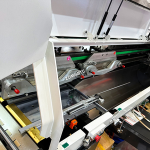 เครื่องเข้าเล่มหนังสือแบบใช้กาวร้อนอัตโนมัติเต็มรูปแบบ ประสิทธิภาพสูง ใช้ไฟฟ้า 220V 4 ตัวหนีบ รุ่น ZM-CFD60 ZOMAGTC ผลิตได้ 1800 เล่ม/ชั่วโมง - Product Image 3