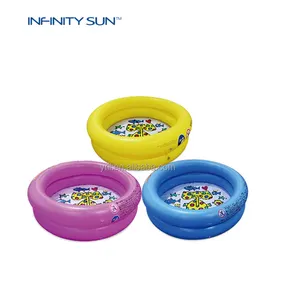 Infinity Zon Ronde Opblaasbare Baby Zwembad Draagbare Kinderen Kleine Pomp Zwembad Kiddie Peuterbad