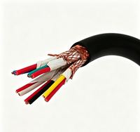 Kabel Komputer Tembaga Terlilit Shandong Zhongkai 3x2x0.5mm²/LLDPE/PVC 300/500V Tegangan Rendah Tahan Api -20~45 ° C DJYPV22