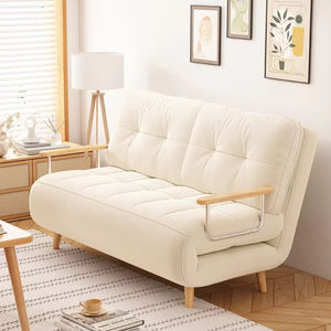 أريكة قابلة للطي متعددة الاستخدامات، سرير وأريكة كسولة، مناسبة لغرف المعيشة الصغيرة وغرف النوم والمكاتب، أريكة فردية قابلة للتمدد - Product Image 3