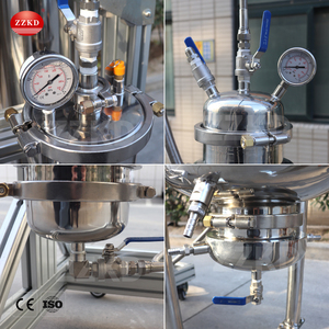 Extractor de circuito cerrado de 10lb, 20lb, 30lb con tanque y columna de desparafinización, y plato anti-salpicaduras para extractor de circuito cerrado de 30lb - Product Image 4