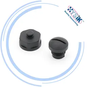 Amphenol CAP-WBDFSMA1 M12 compatible dust cap for female M12 connector and cable