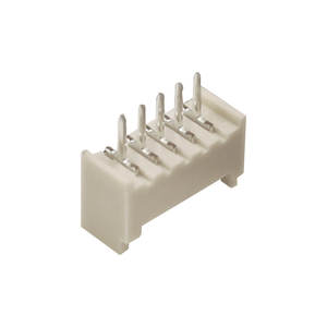 CONN HEADER VERT 5POS 1.25MM connecteur fil à carte type droit pour TE AMP <span class=keywords><strong>HPI</strong></span> Series 1734598-5 6-1734598-0 fabricant - Product Image 1